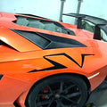 Lamborghini Aventador LP700/LP720/LP750 Carbon Fiber Rear Air Vent Trim