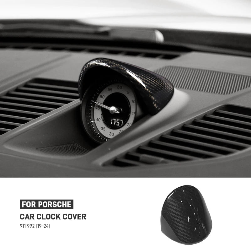 PORSCHE 911 Carbon Fiber Chrono Clock Housing