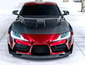 Toyota MK5 Supra Carbon Fiber off-kilter Vented Hood