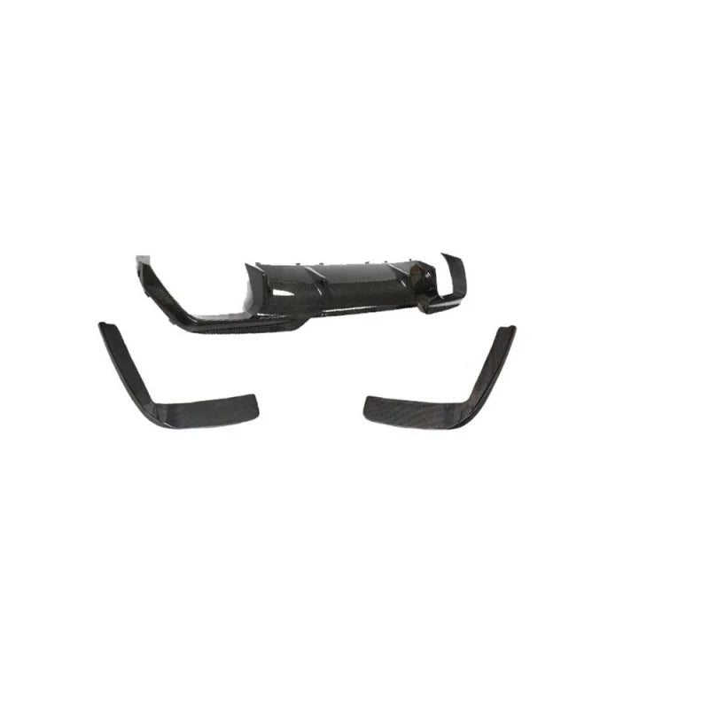 BMW F92/F93 Carbon Fiber AC Style LED Rear Diffuser