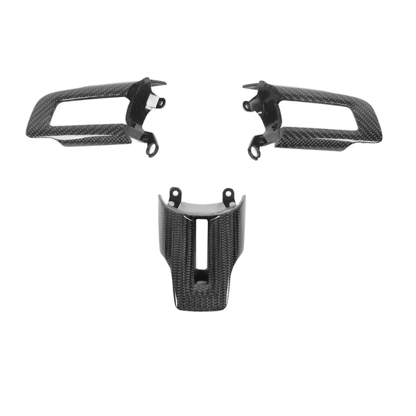 Ford S550 Mustang Carbon Fiber Steering Wheel Control Button Trim
