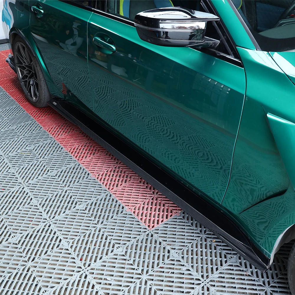 BMW G80/G82 Carbon Fiber AX Style Side Skirts