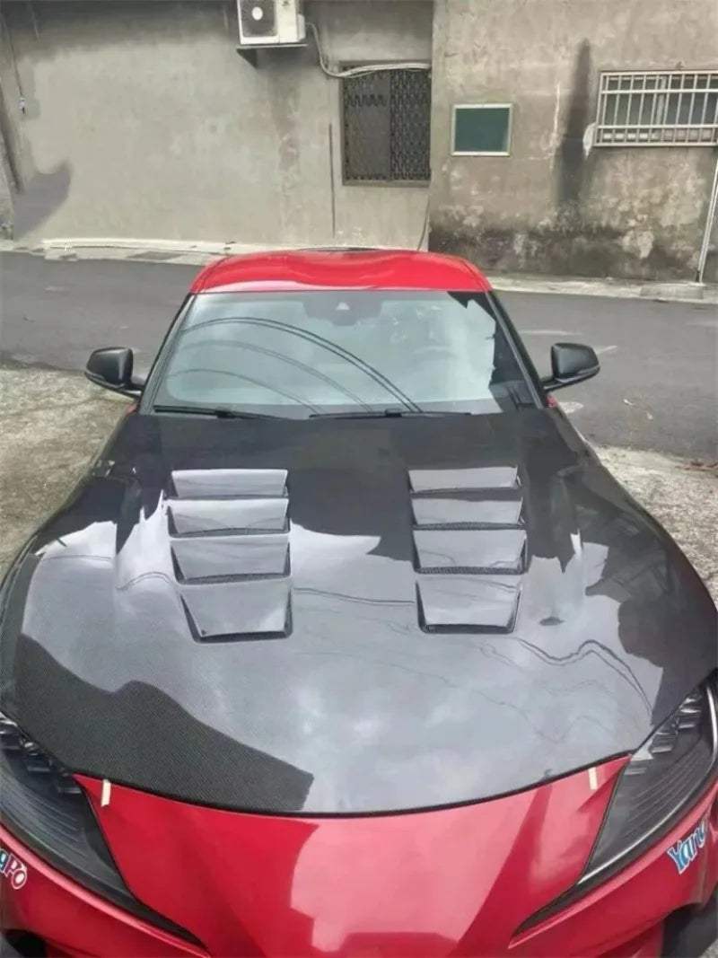 TOYOTA MK5 SUPRA Carbon Fiber Multi Vent Hood