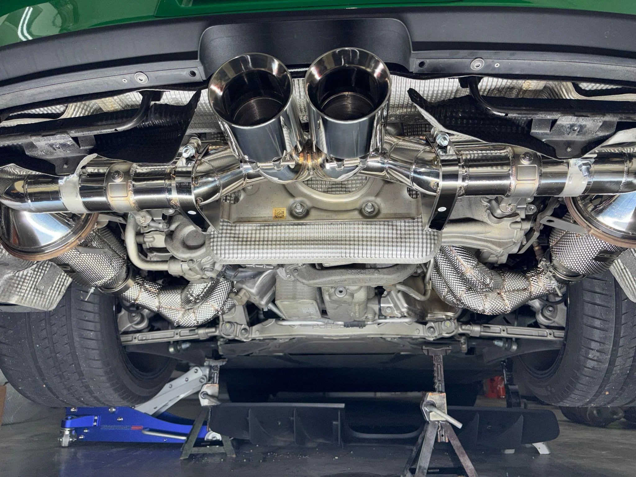 PORSCHE 911 992 GT3 Stainless Steel Valved Full Exhaust System