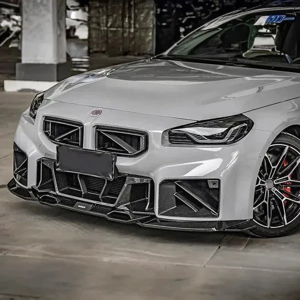 BMW G87 Dry Carbon Fiber Lower Grille Trim