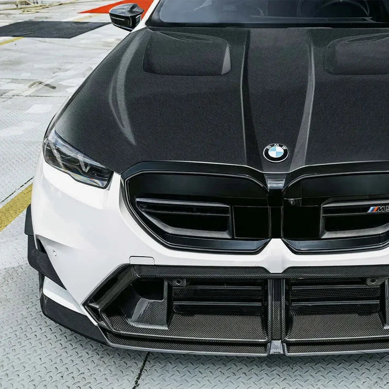 BMW G90 Dry Carbon Fiber SQ Style Vented Hood
