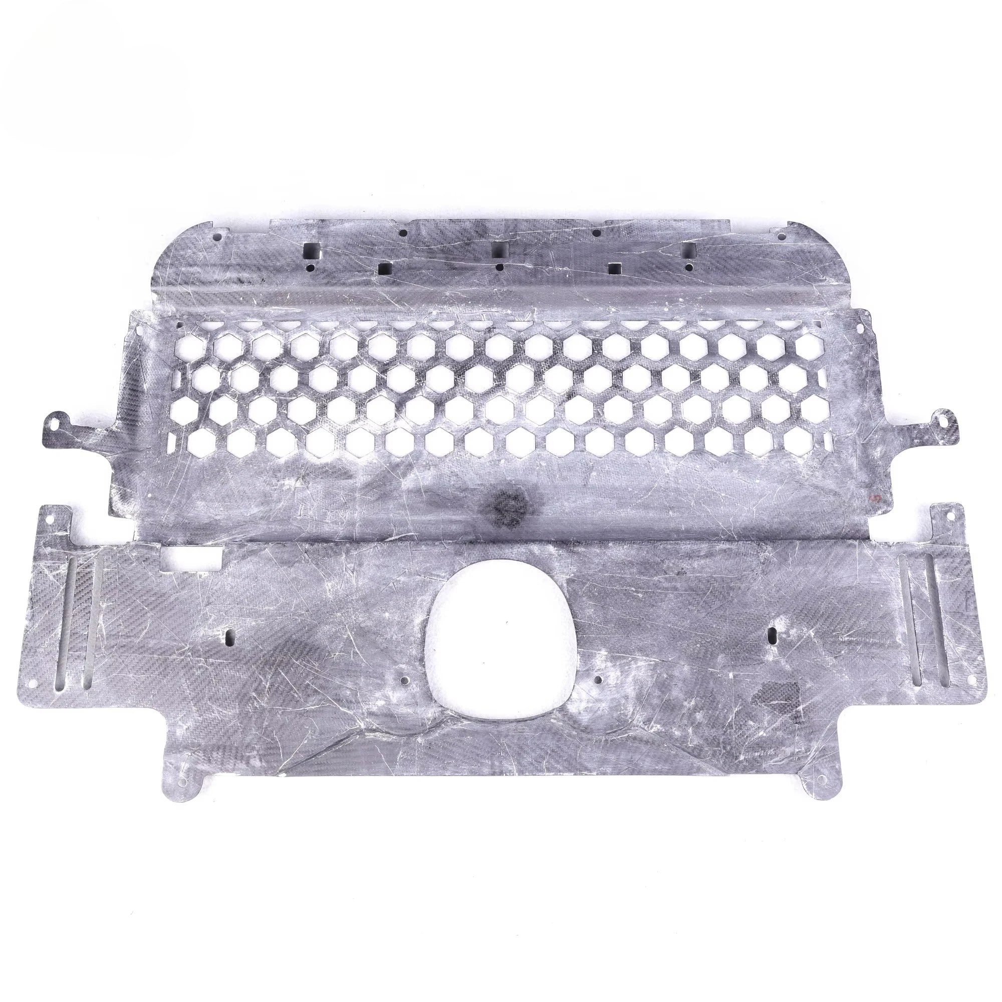 BMW G8X Dry Carbon Fiber Lower Skid Plate Guard