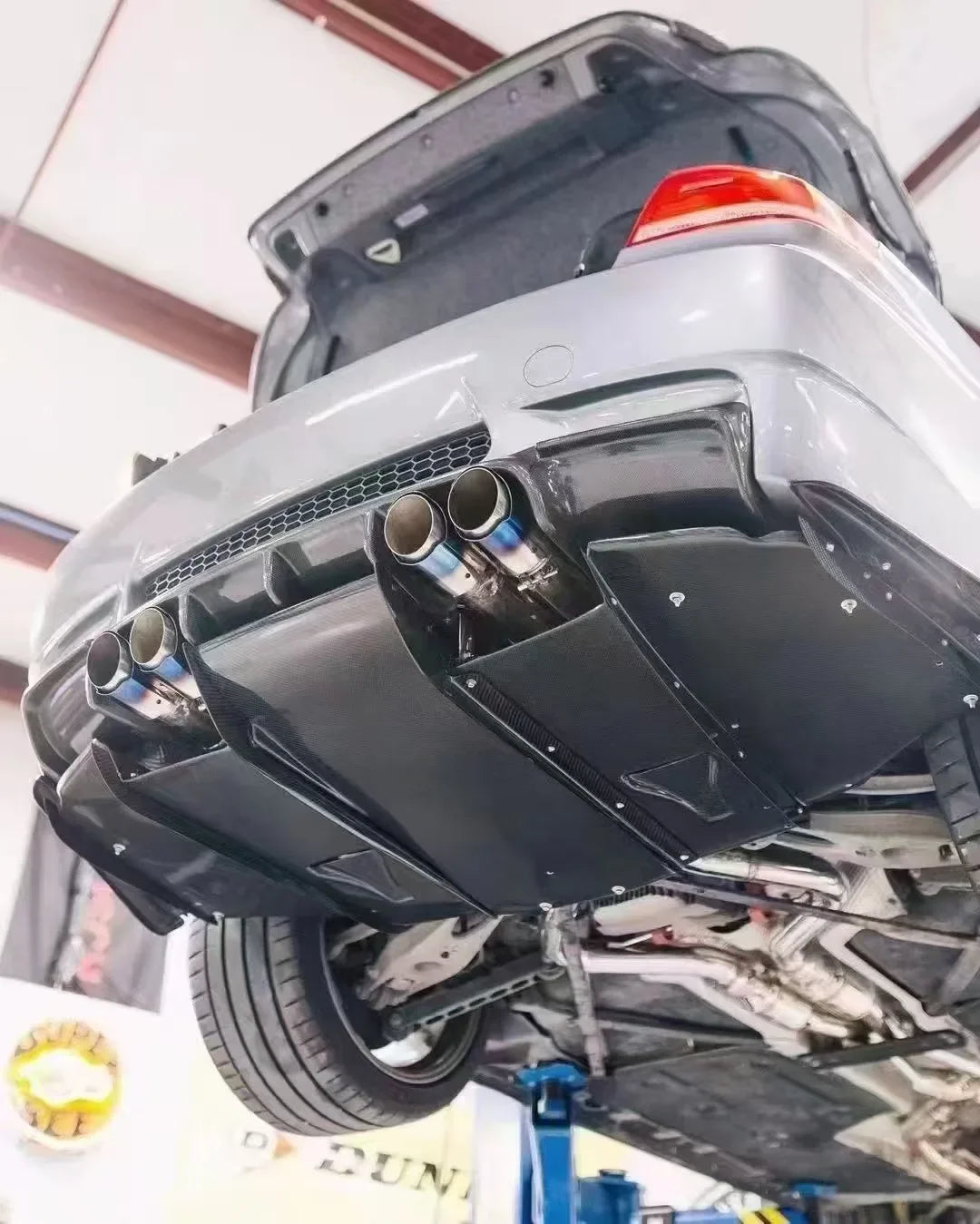 BMW E90/E92 Carbon Fiber Rear Diffuser & Under Tray