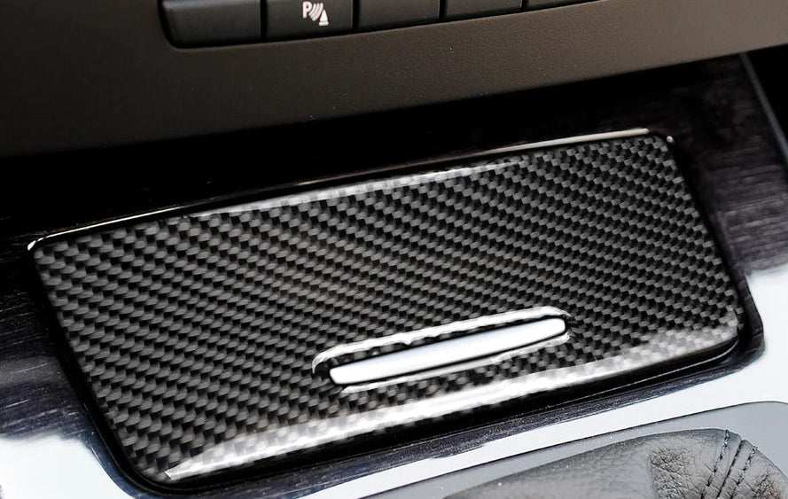 BMW E90/E92 Carbon Fiber Ashtray Cover Trim