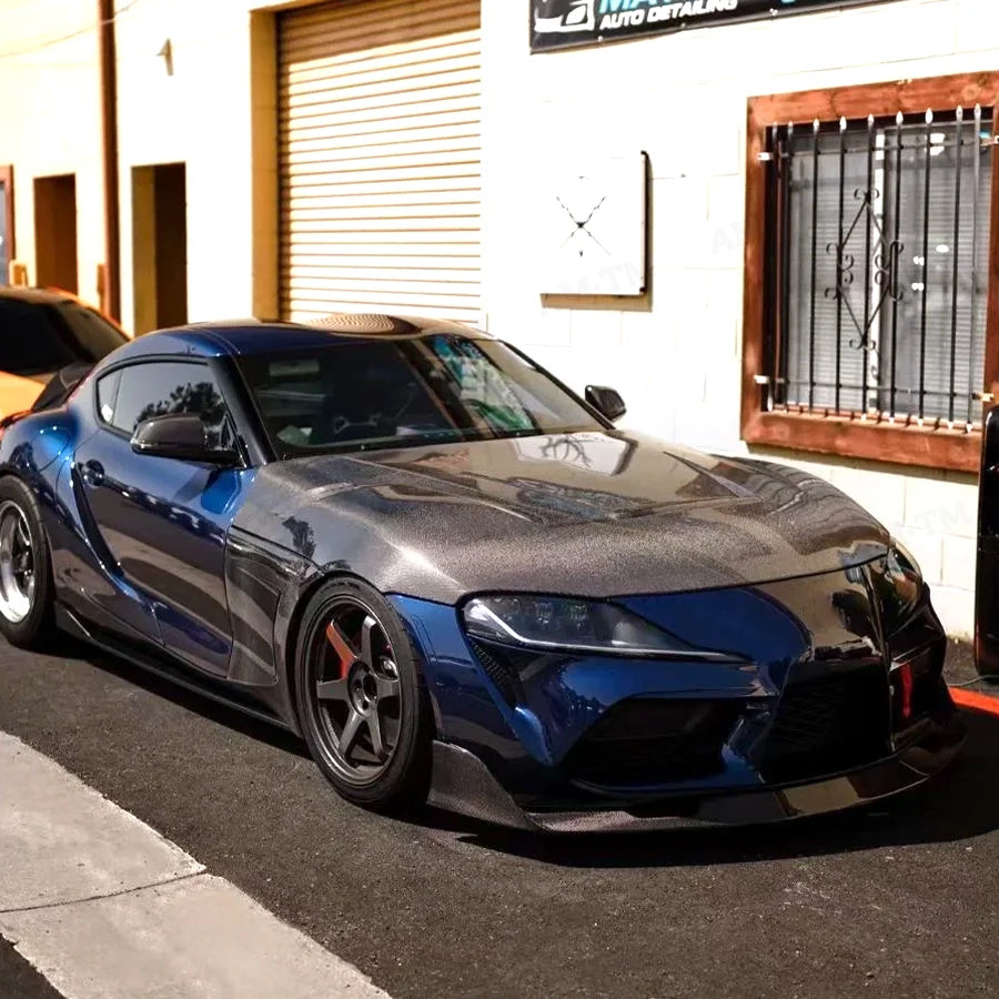 TOYOTA MK5 SUPRA Carbon Fiber Single Vent Hood