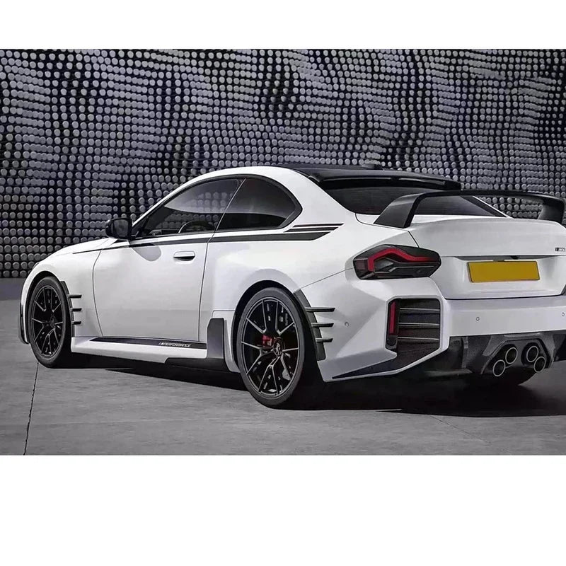 BMW G87 Dry Carbon Fiber Side Skirt Winglets