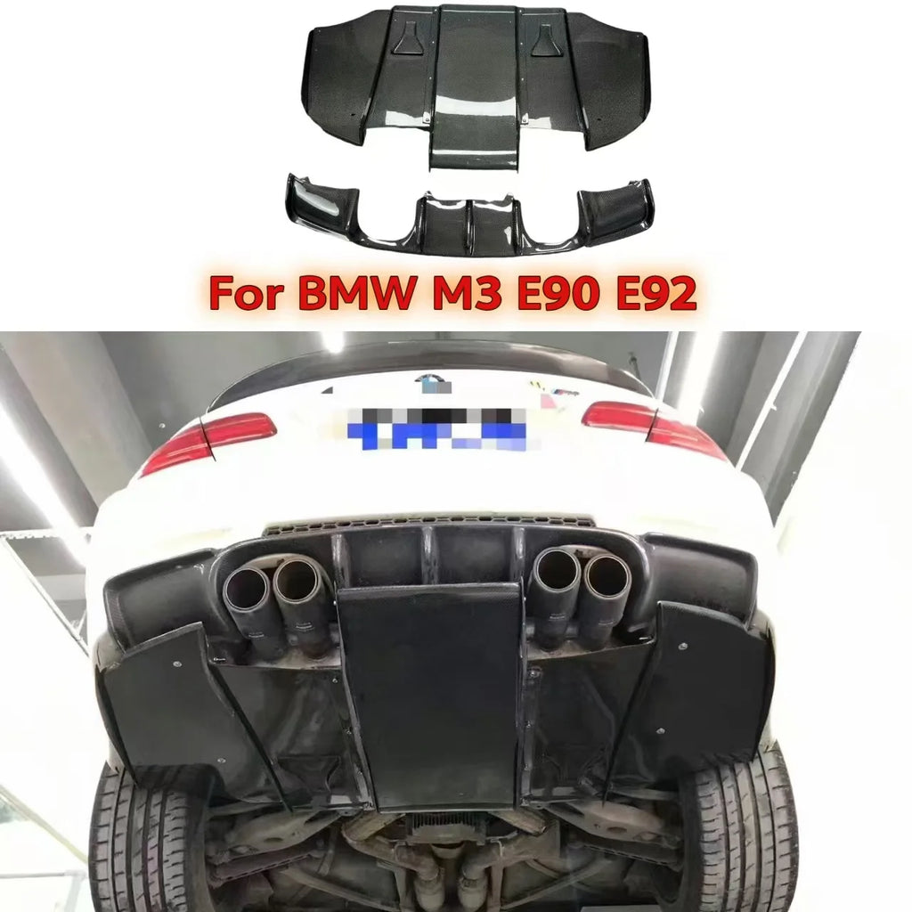 BMW E90/E92 Carbon Fiber Rear Diffuser & Under Tray