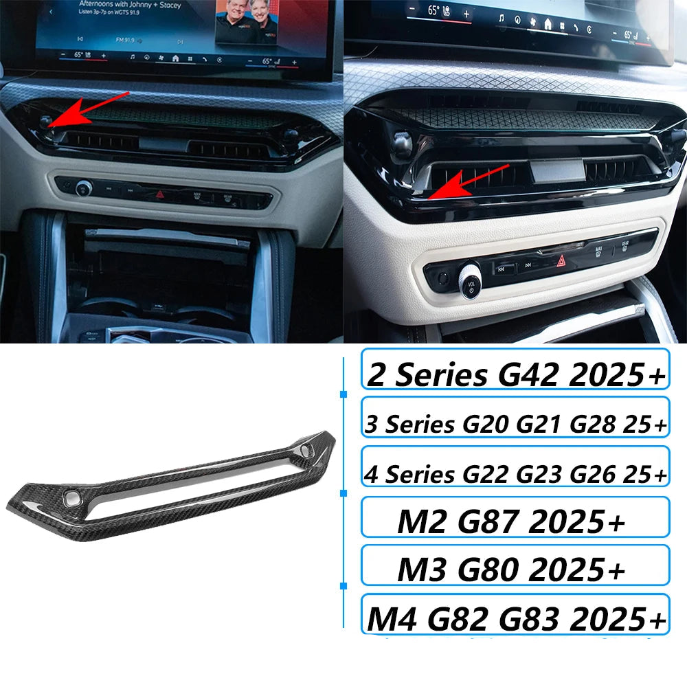 BMW G Chassis Dry Carbon Fiber Interior Trim
