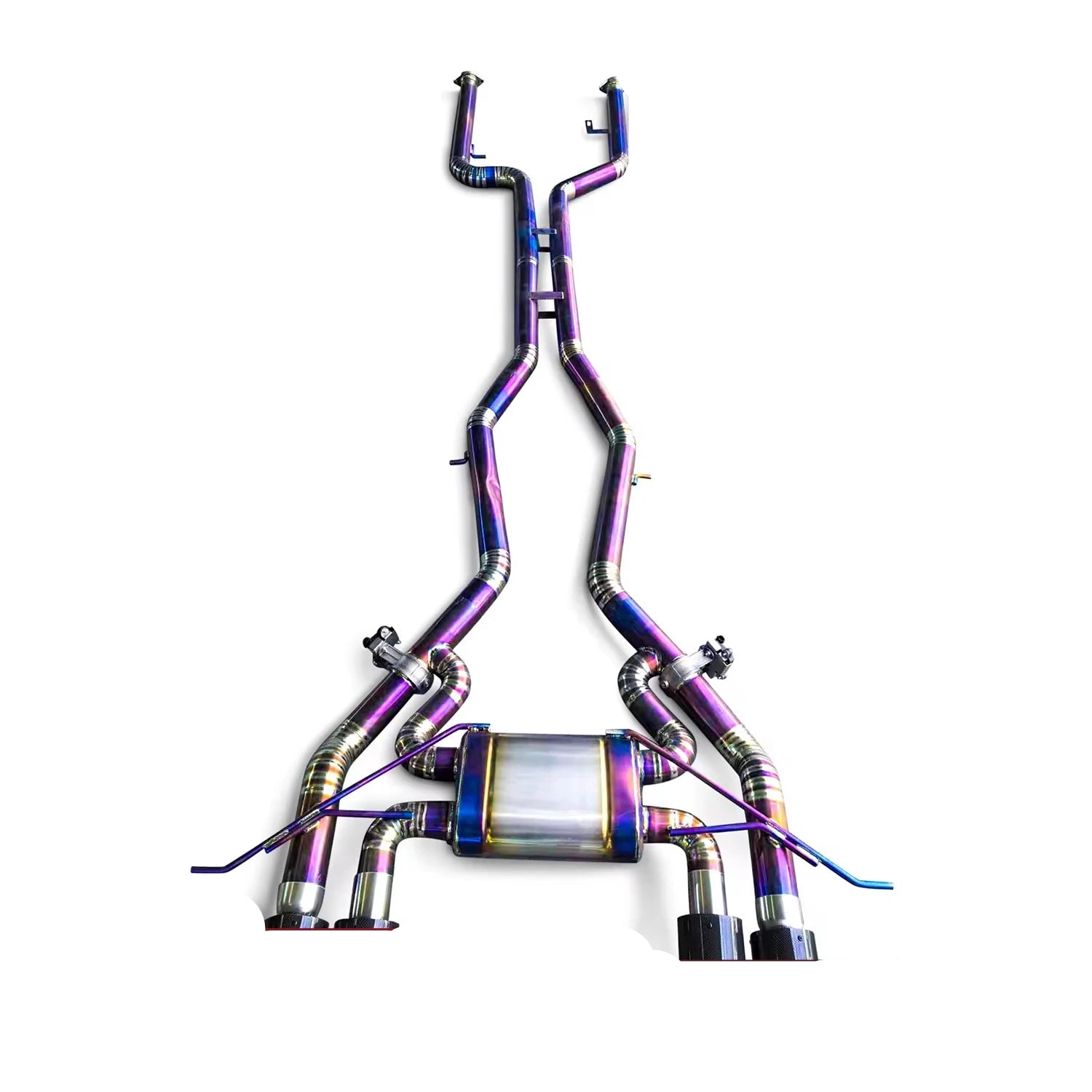 BMW G80/G82 Full Titanium Catback Dual Tube Exhaust System