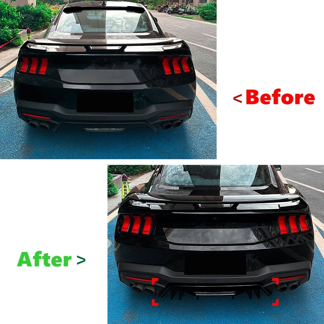 FORD S650 Mustang Rear Middle Diffuser