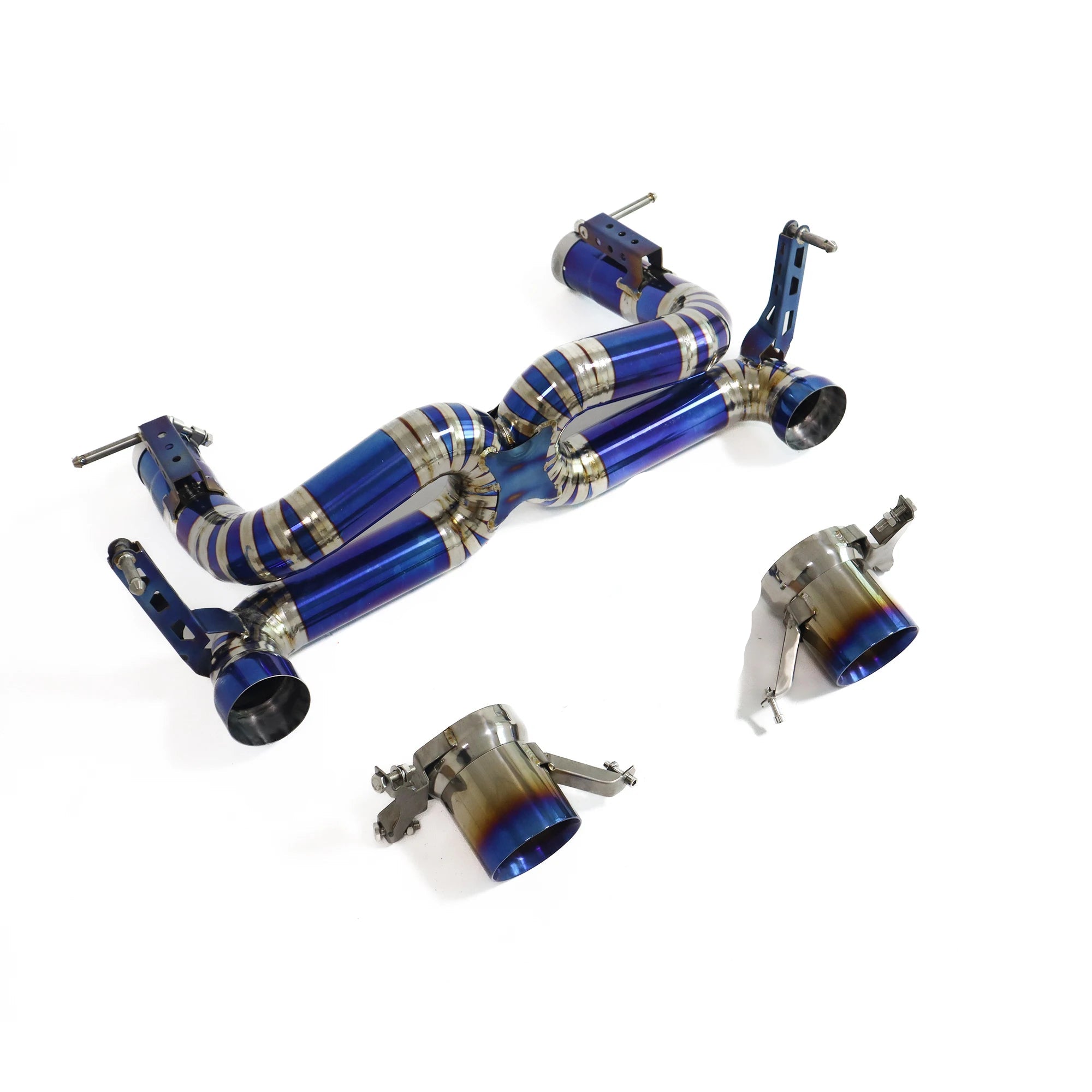 Ferrari 488/Pista Titanium Valved X-Pipe Catback Exhaust System