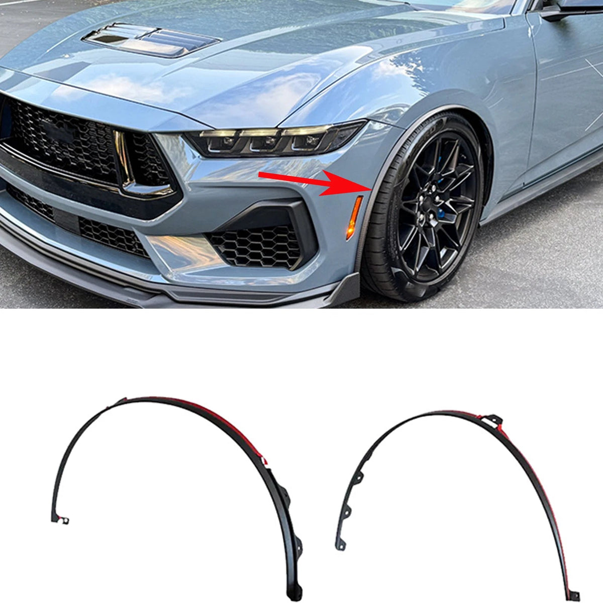 Ford S650 Mustang Wheel Archs
