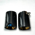 BMW Carbon Fiber M Performance Single Exhaust Tips
