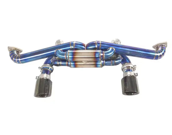 Porsche 718 GT4RS Titanum Valved Catback Exhaust System