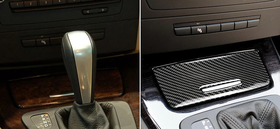 BMW E90/E92 Carbon Fiber Ashtray Cover Trim