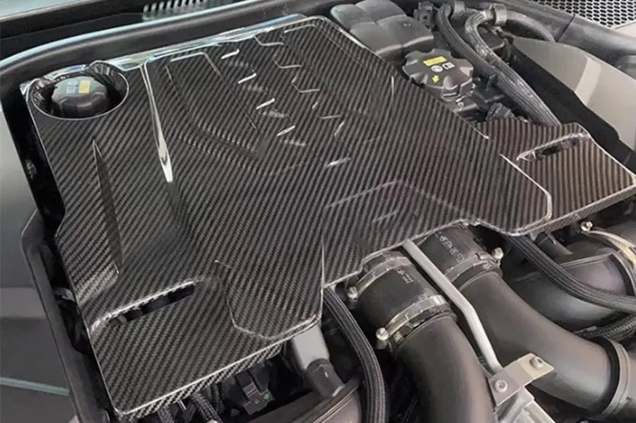 BMW F90/F92/F93 Dry Carbon Fiber OEM Style Engine Cover