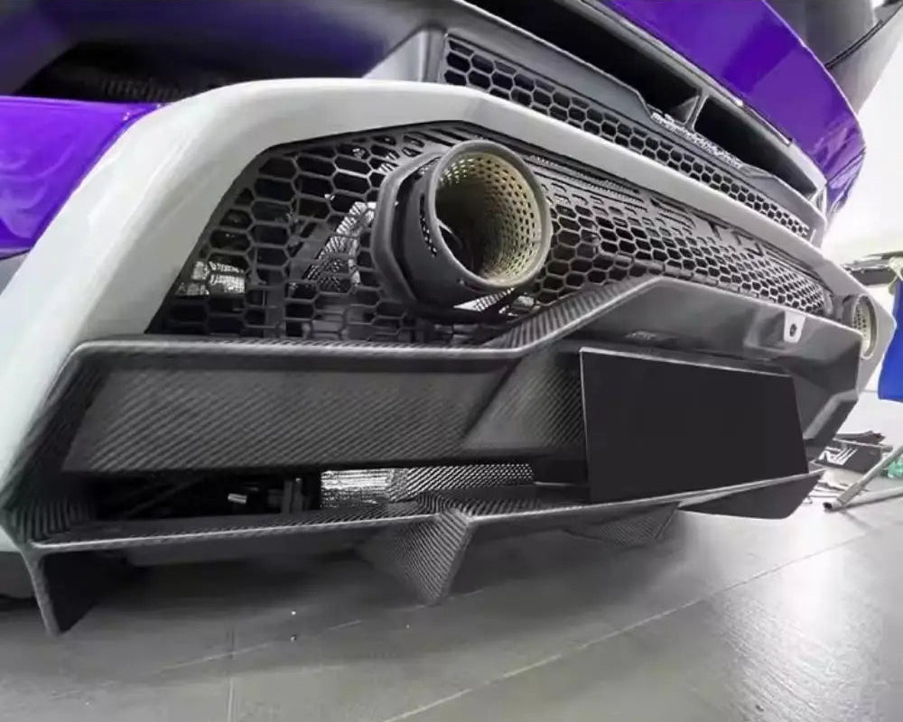 LAMBORGHINI HURACAN Dry Carbon Fiber STO Rear Bumper