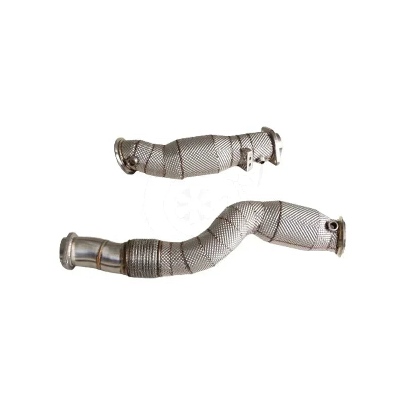 BMW G80/G82 Catted Downpipe w/ Heat Shield