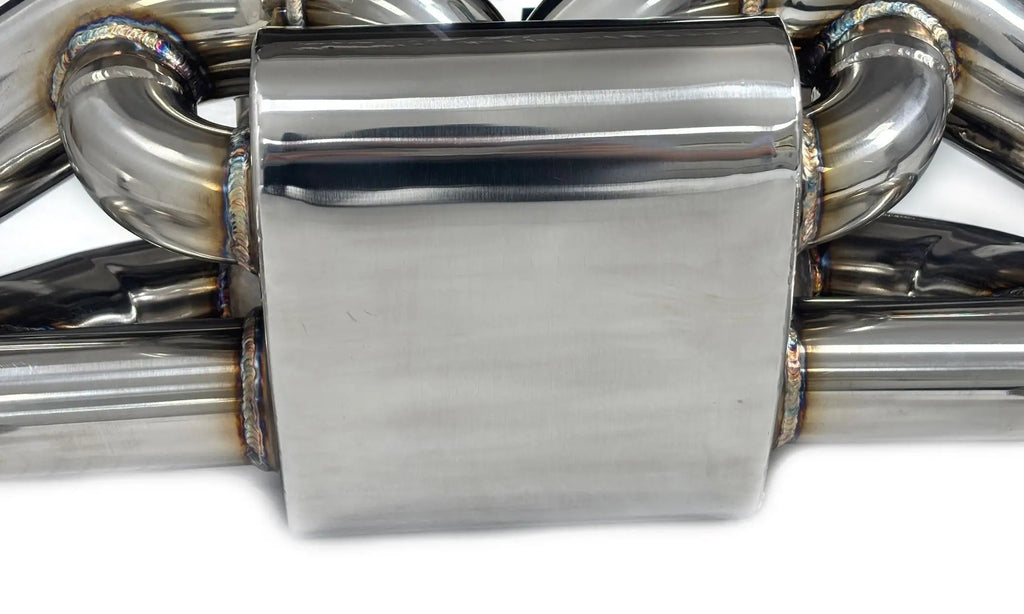 Lamborghini huracan EVO/STO Stainless Steel Catback Valved X-Pipe Exhaust w/ Muffler