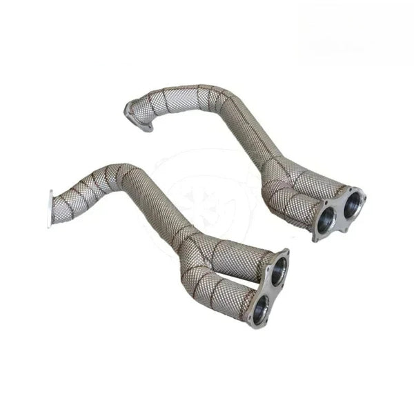 Porsche 718 GT4 / GTS / Spyder Stainless Steel Racing Mid Headers