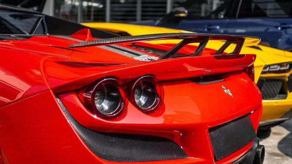 Ferrari F8 Carbon Fiber N Style Wing
