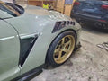 NISSAN R35 Carbon Fiber Front Fender Vent Trim