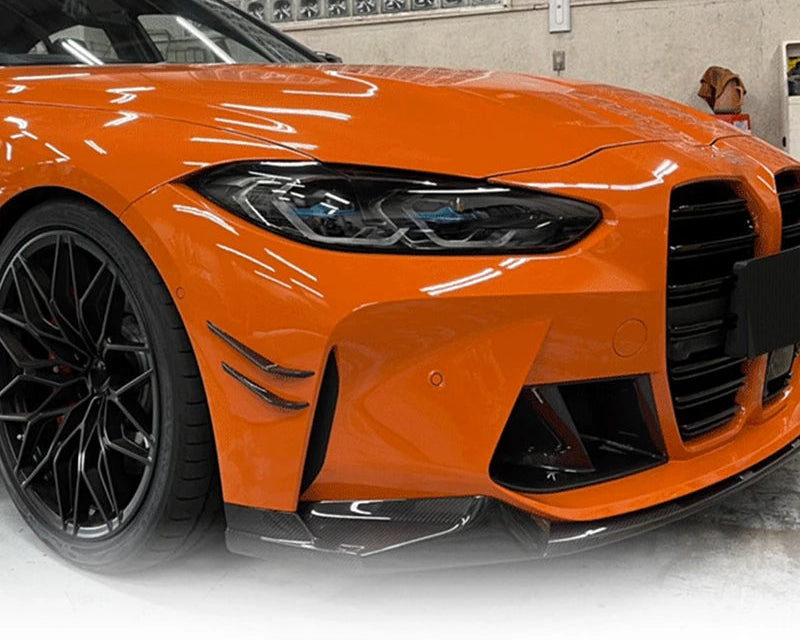 BMW G8X Dry Carbon Fiber Mini Front Canards