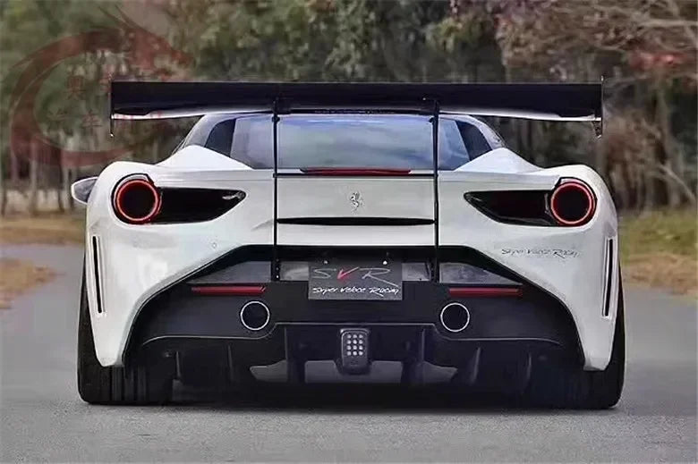Ferrari 458/488 Carbon Fiber Bumper Mounted Race Wing