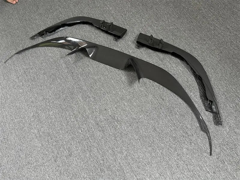 Ferrari F8 Carbon Fiber N Style Front Splitter Trim