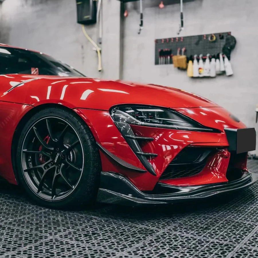 TOYOTA SUPRA MK5 Carbon Fiber Front Air Duct Trim