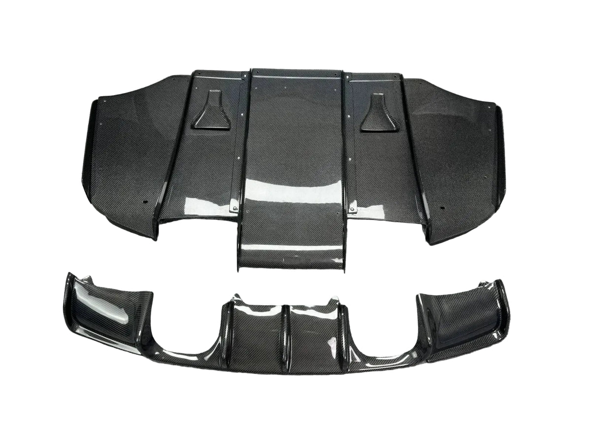 BMW E90/E92 Carbon Fiber Rear Diffuser