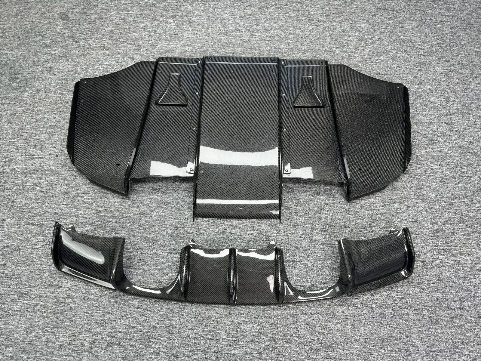 BMW E90/E92 Carbon Fiber Rear Diffuser & Under Tray