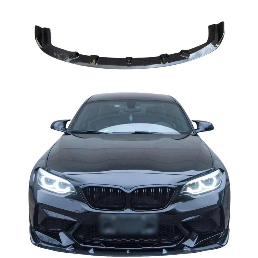 BMW F87 Carbon Fiber 3D Style Front Splitter