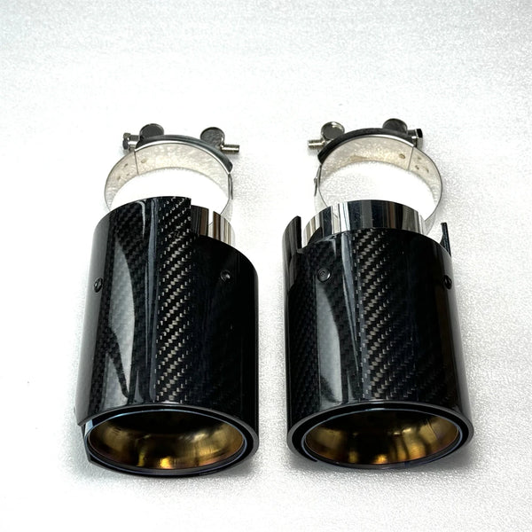 BMW Carbon Fiber M Performance Single Exhaust Tips