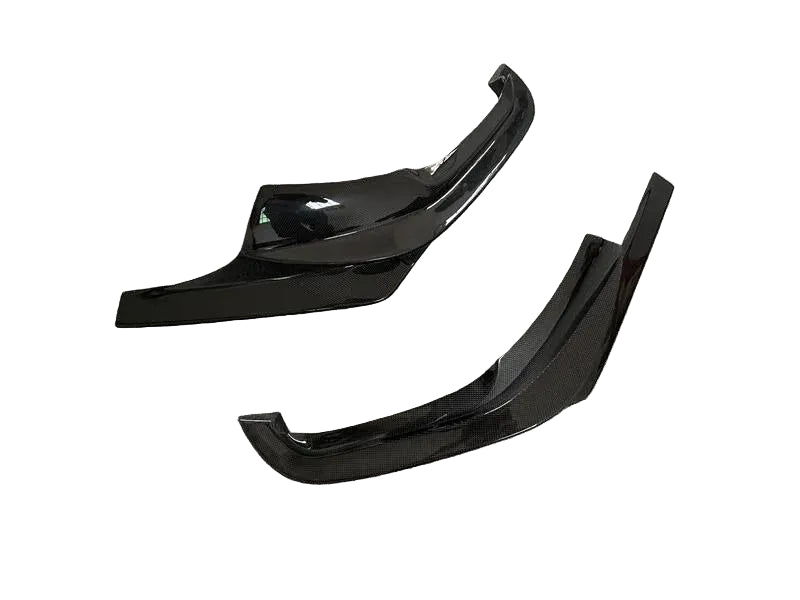 Ferrari 812 Dry Carbon Fiber N Style Rear Side Splitters – Velocity ...