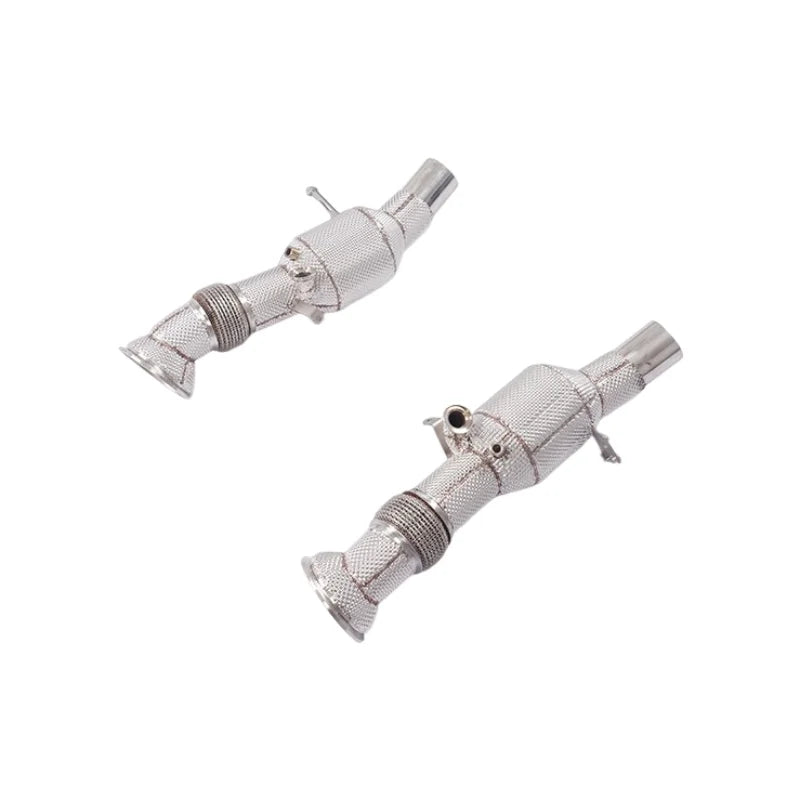 Ferrari 296 Stainless Steel Downpipes