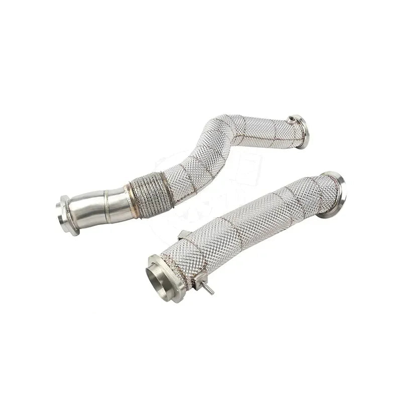 BMW G80/G82 Catted Downpipe w/ Heat Shield