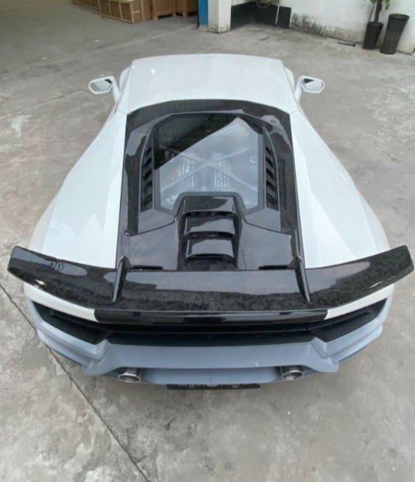 LAMBORGHINI HURACAN Forged Carbon Fiber Rear Hood & Wing