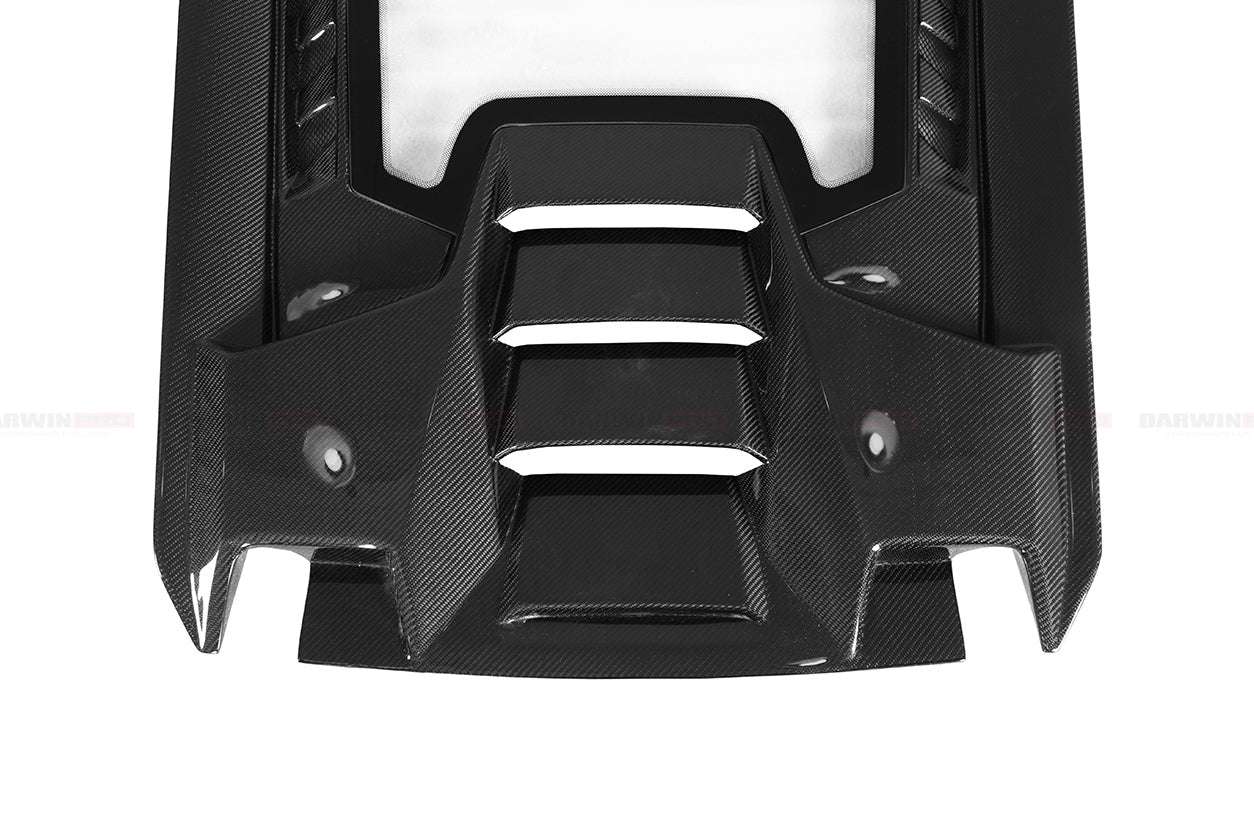 LAMBORGHINI HURACAN Forged Carbon Fiber Rear Hood & Wing
