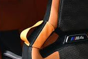 BMW Carbon Bucket Seat Bolster Seat Belt Extension Protector