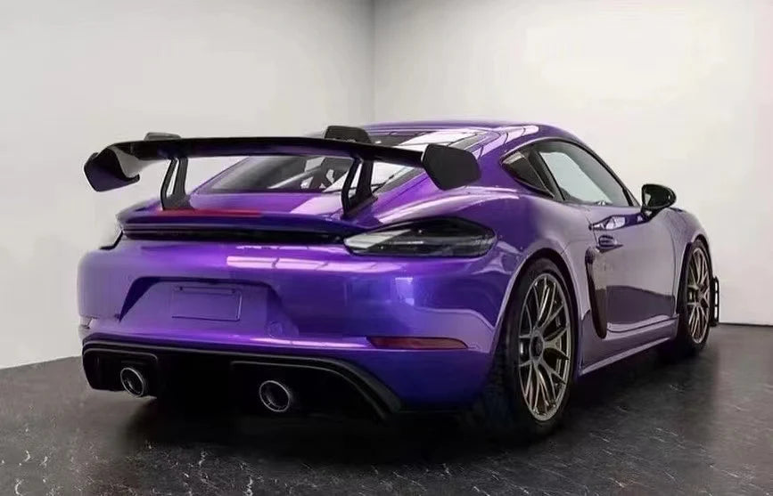 PORSCHE 718 Carbon Fiber GT4RS Style Wing