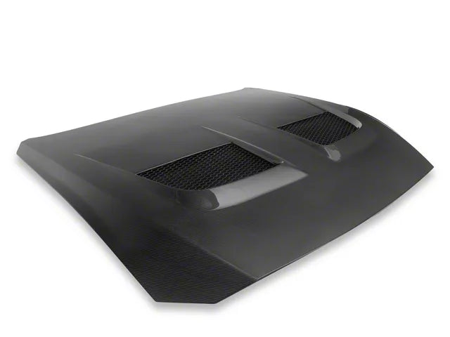 FORD S650 MUSTANG Carbon Fiber GTD Style Vented Hood