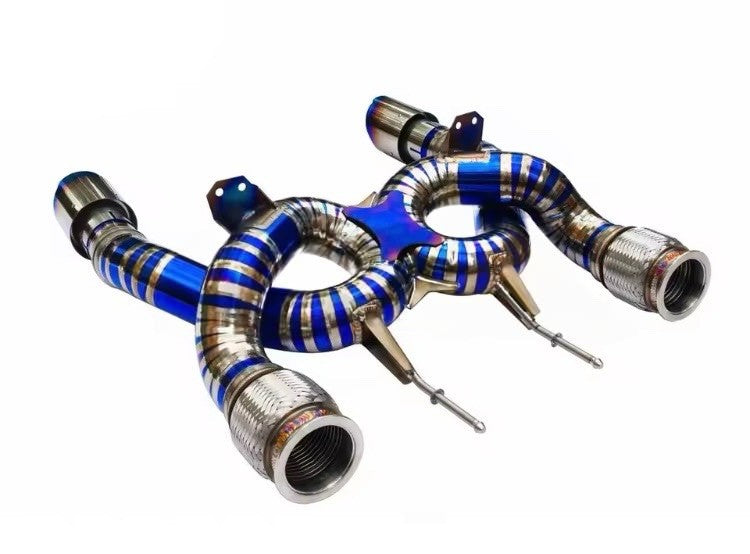 MCLAREN 720S Titanium X-Pipe Catback Exhaust System