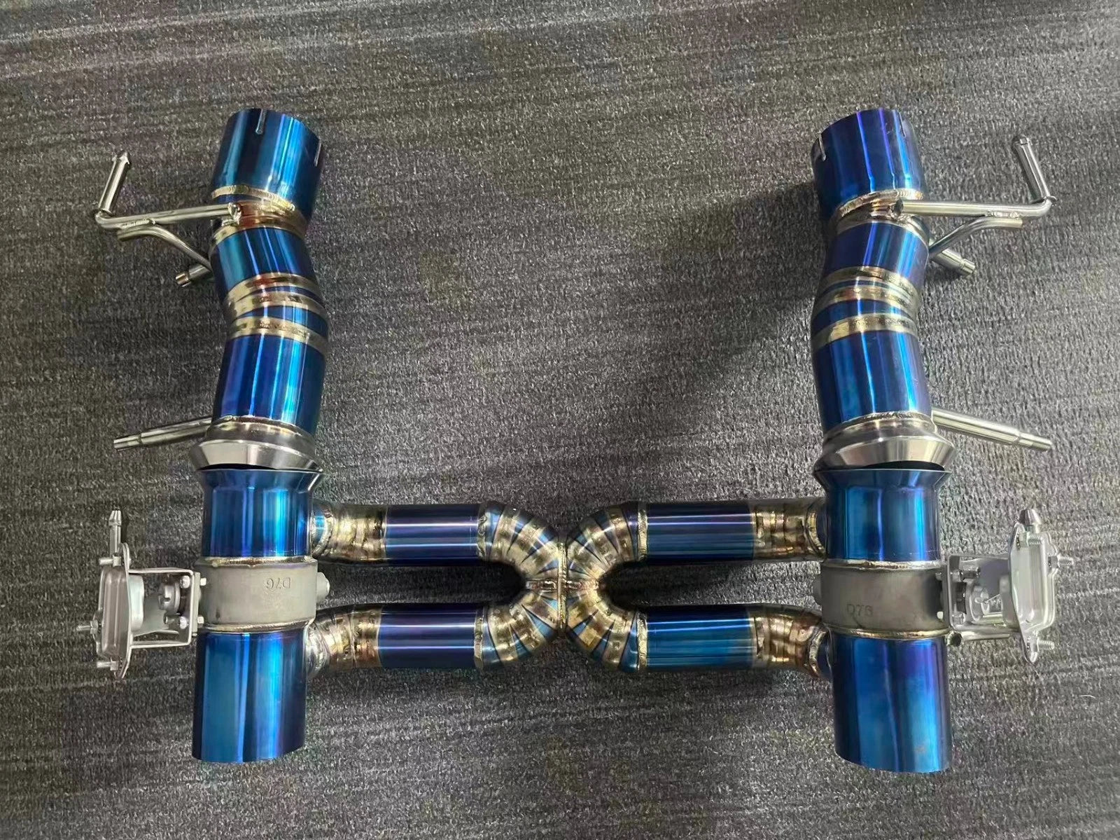 FERRARI SF90 Titanium Catback Exhaust System w/ Active Valve Control