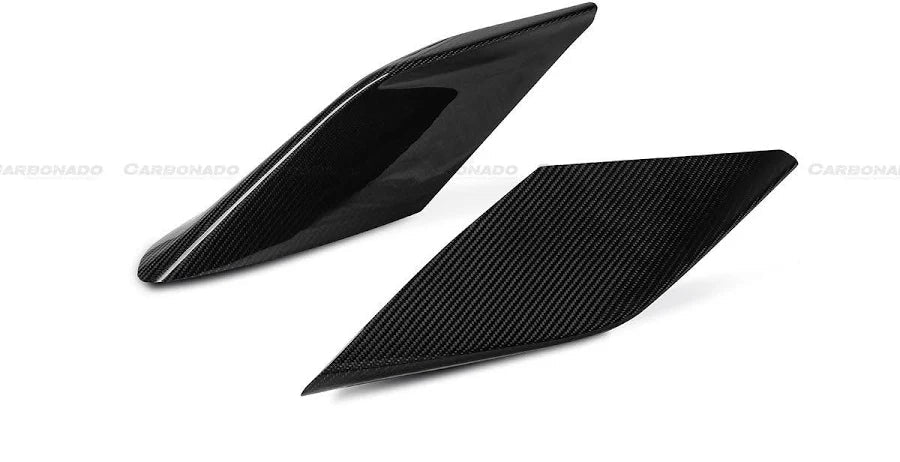 ferrari F8 carbon Fiber Side Air Vent Trim